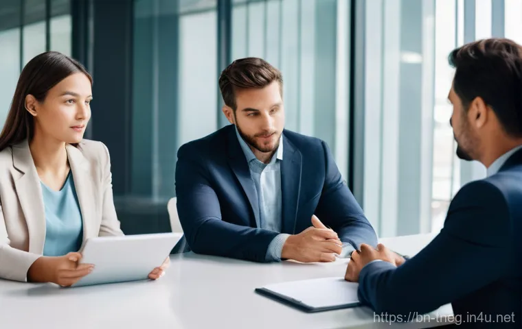 무역협상에서 활용되는 주요 협상 기술 - **Prompt: The Art of Unspoken Communication**
"A diverse group of five business professionals, i...